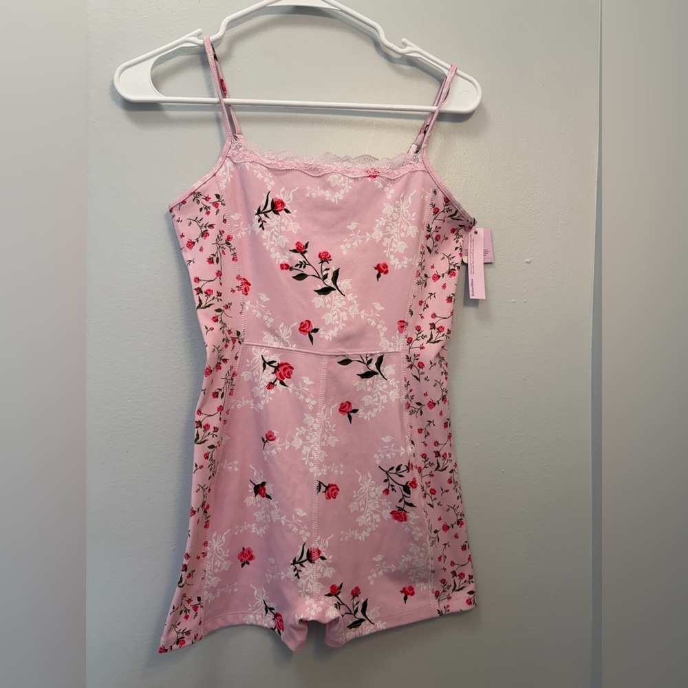 Wild Fable Pink Floral Romper
